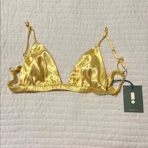 Daily Drills Yellow Bralette